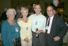 75. Mary Doran, Nancy Bishop, Dick Stedt, and Charlie Peck